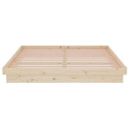 Giroletto senza Materasso in Legno Massello 160x200 cm | homemem39