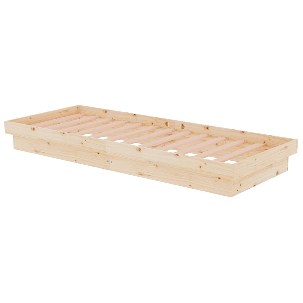 Giroletto in Legno Massello 75x190 cm Small Single | homemem39