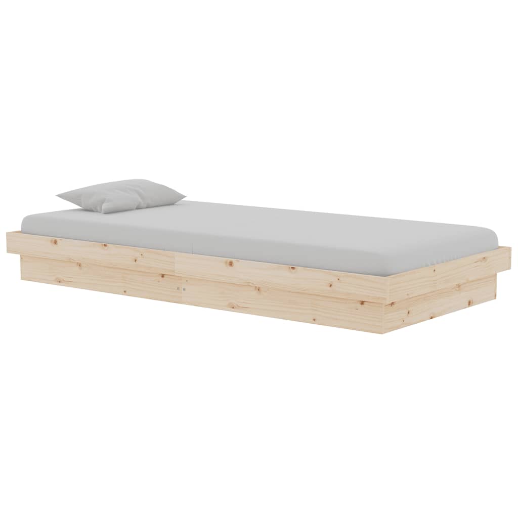 Giroletto in Legno Massello 90x190 cm Single | homemem39