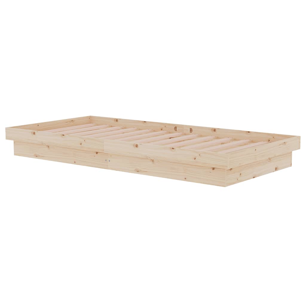 Giroletto in Legno Massello 90x190 cm Single | homemem39