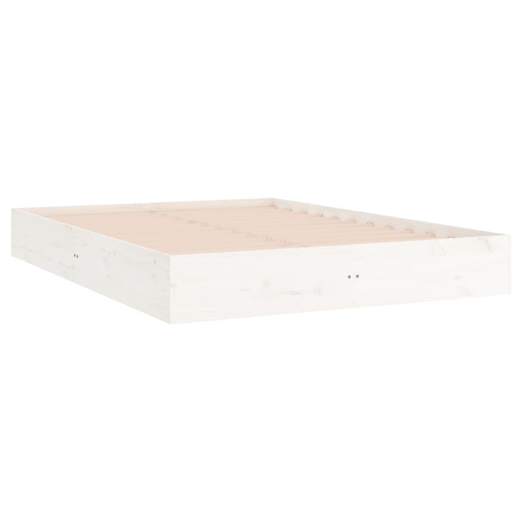 Giroletto Bianco in Legno Massello 140x200 cm | homemem39