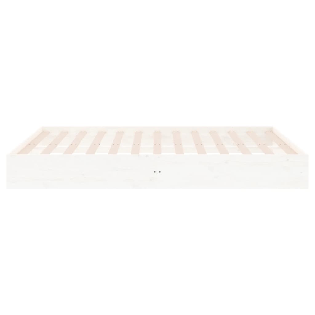 Giroletto Bianco in Legno Massello 140x200 cm | homemem39
