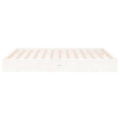 Giroletto Bianco in Legno Massello 140x200 cm | homemem39