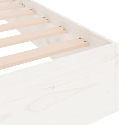 Giroletto Bianco in Legno Massello 140x200 cm | homemem39