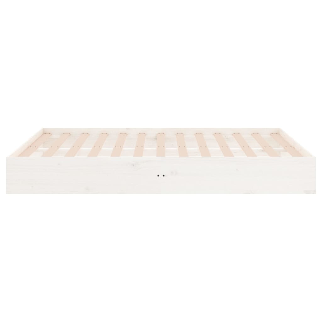 Giroletto Bianco in Legno Massello 140x190 cm