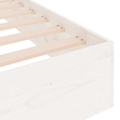 Giroletto Bianco in Legno Massello 140x190 cm