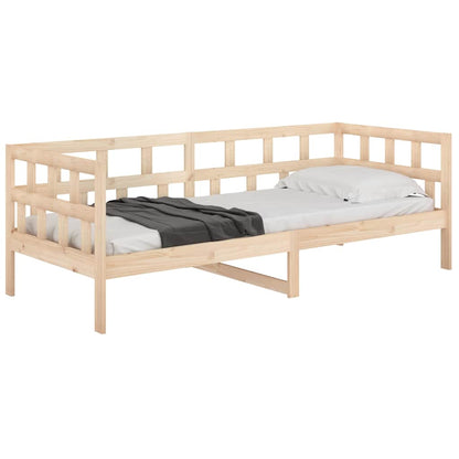 Dormeuse in Legno Massello di Pino 90x190 cm