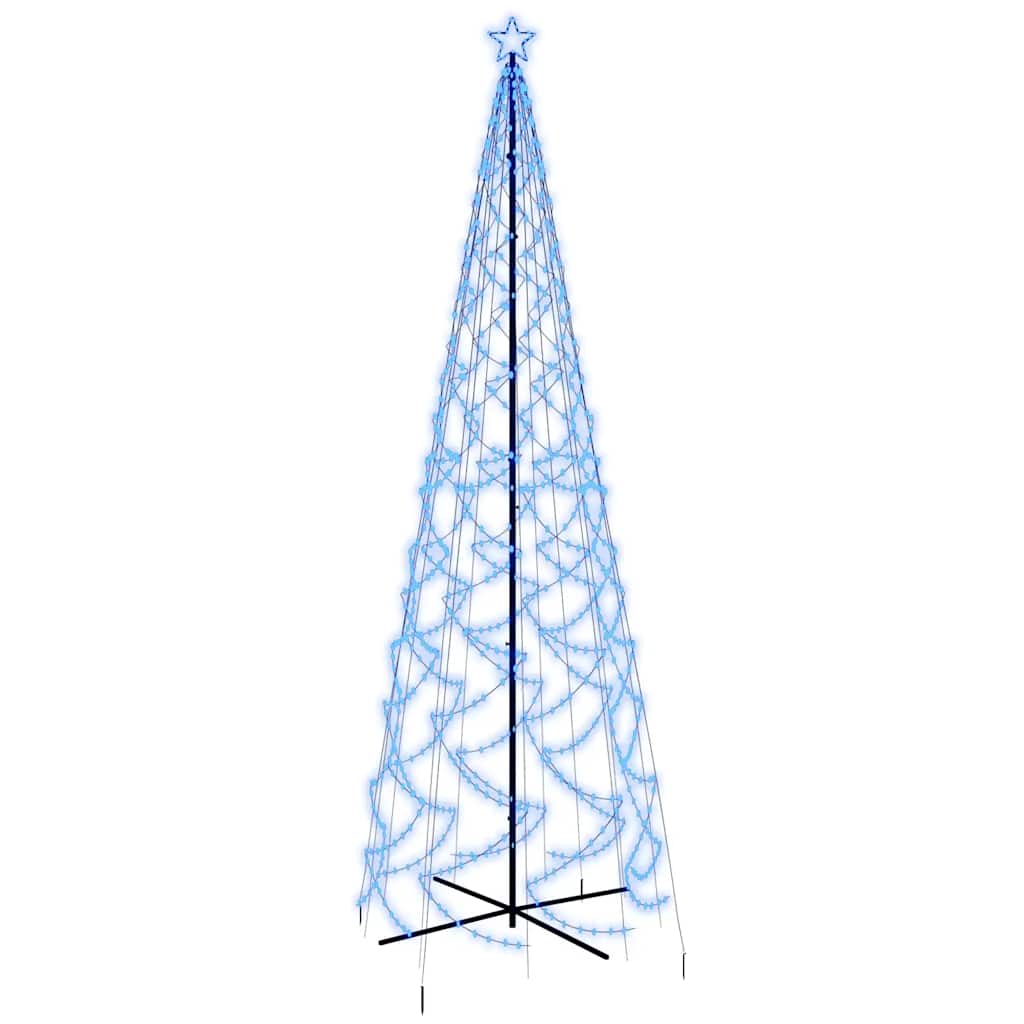 Albero di Natale a Cono Blu 1400 LED 160x500 cm - homemem39