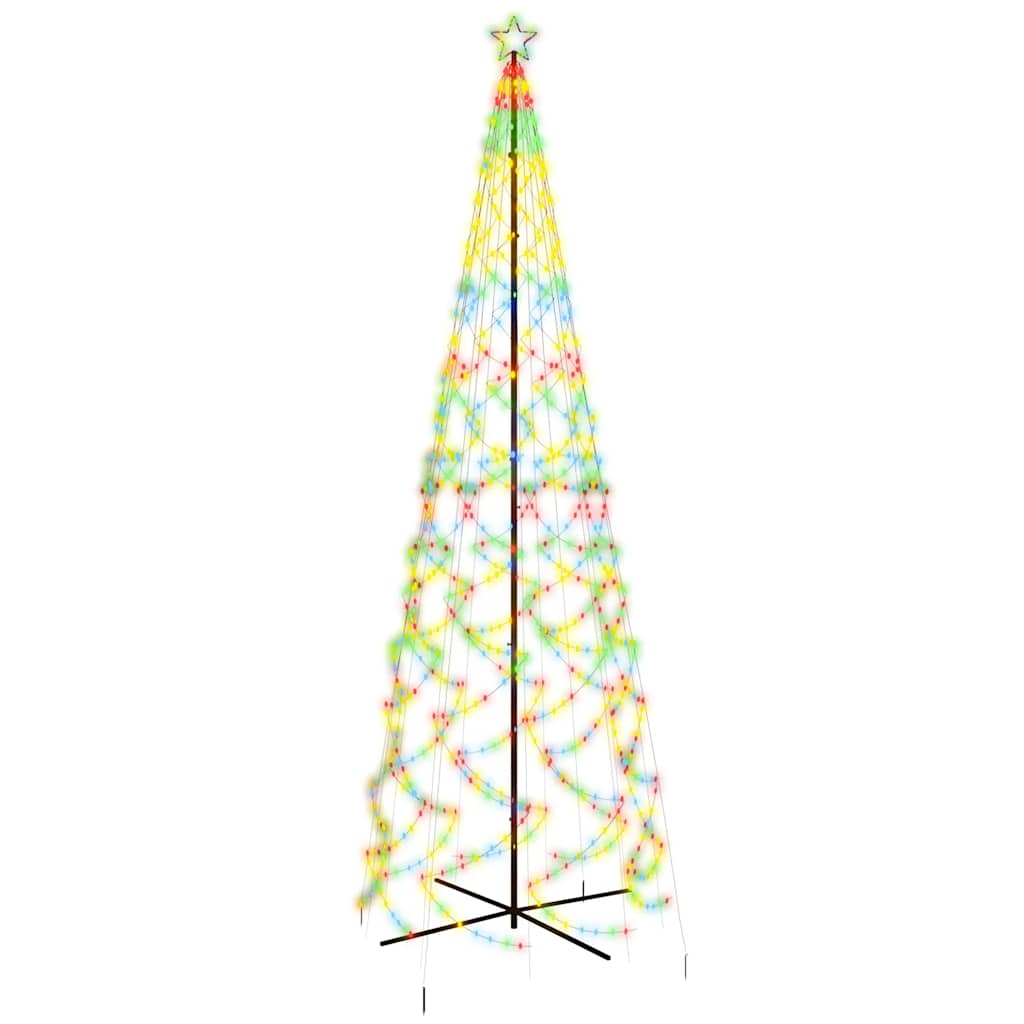 Albero di Natale a Cono Colorato 1400 LED 160x500 cm - homemem39