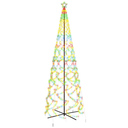Albero di Natale a Cono Colorato 1400 LED 160x500 cm - homemem39