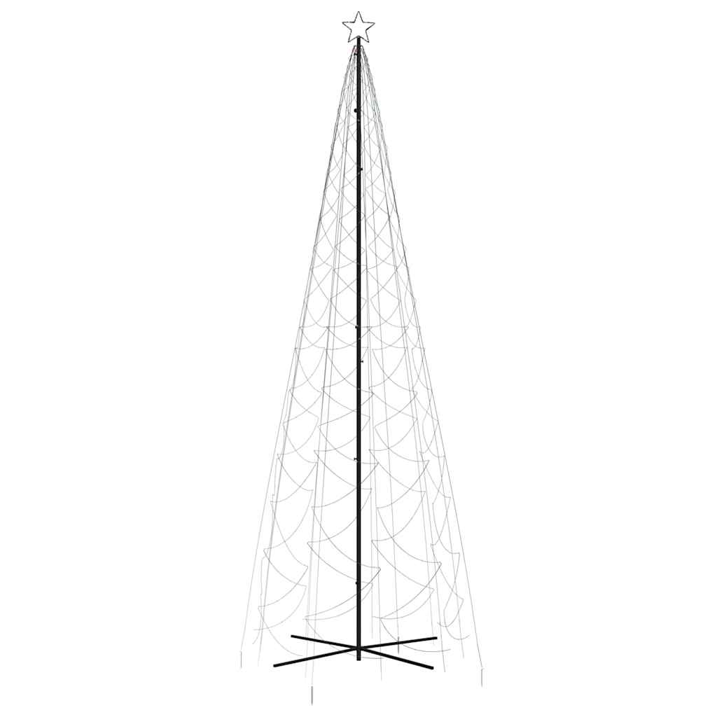 Albero di Natale a Cono Colorato 1400 LED 160x500 cm - homemem39