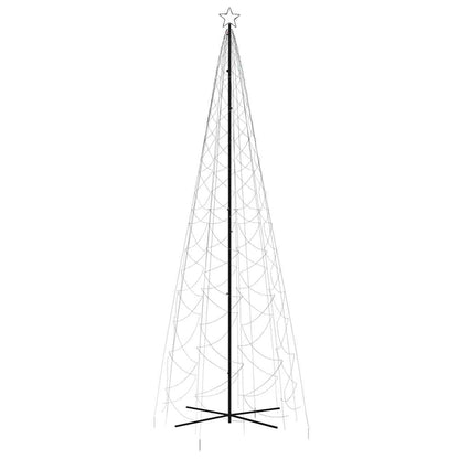 Albero di Natale a Cono Colorato 1400 LED 160x500 cm - homemem39