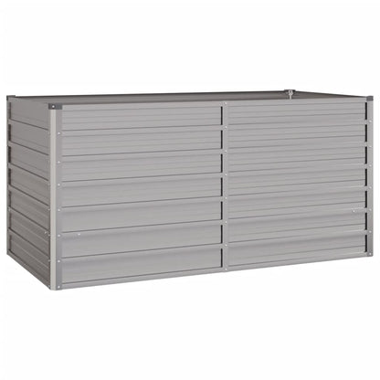 Letto Rialzato da Giardino Ruggine 160x80x77 cm Acciaio Corten - homemem39