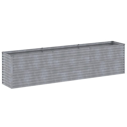 Fioriera Rialzata da Giardino 291x50x69 cm in Acciaio Corten - homemem39