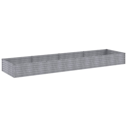Fioriera Rialzata da Giardino 387x100x36 cm in Acciaio Corten | homemem39