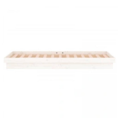 Giroletto con LED Bianco 90x200 cm in Legno Massello | homemem39