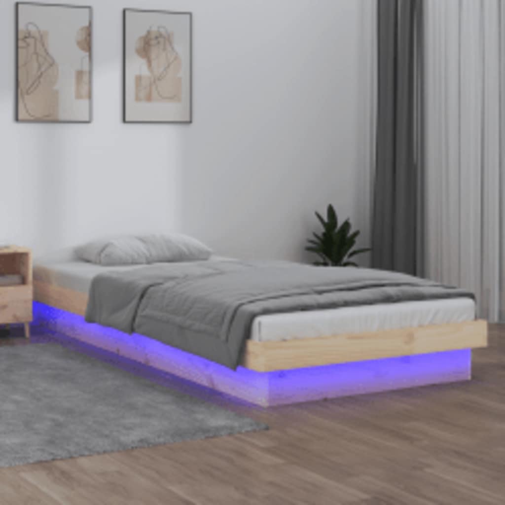 Giroletto con LED 100x200 cm in Legno Massello | homemem39