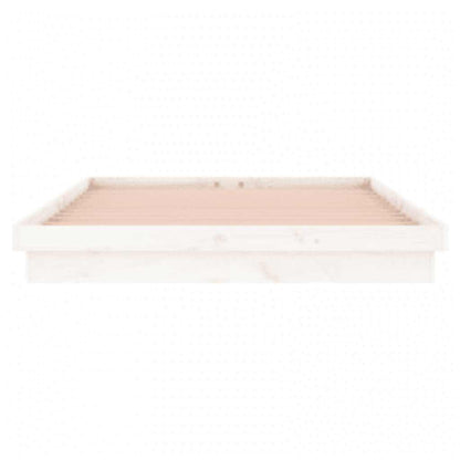 Giroletto con LED Bianco 140x200 cm in Legno Massello | homemem39