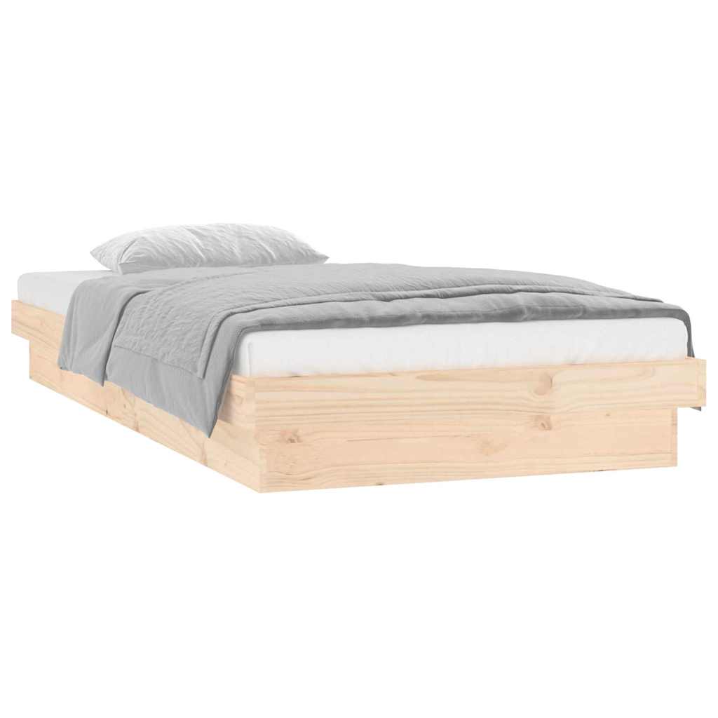 Giroletto LED 75x190 cm Small Single Legno Massello