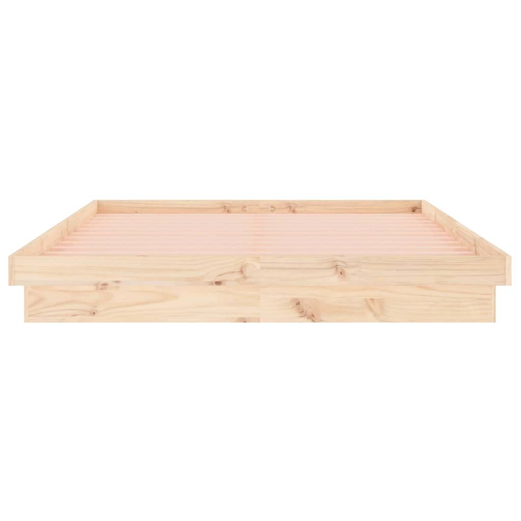 Giroletto con LED 140x190 cm in Legno Massello