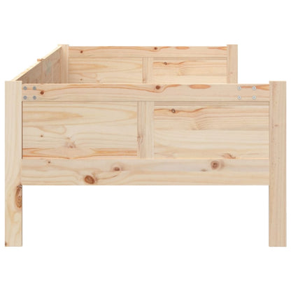 Dormeuse in Legno Massello di Pino 80x200 cm | homemem39