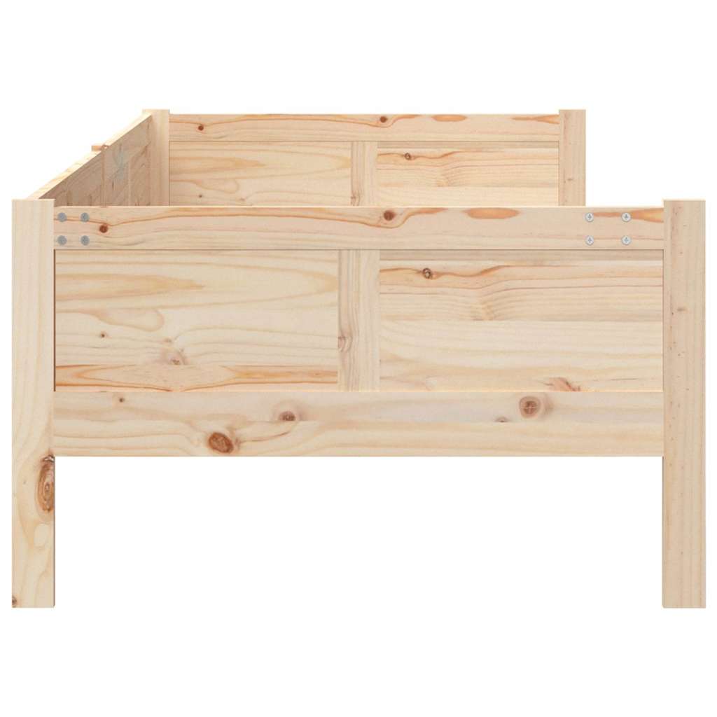 Dormeuse in Legno Massello di Pino 80x200 cm