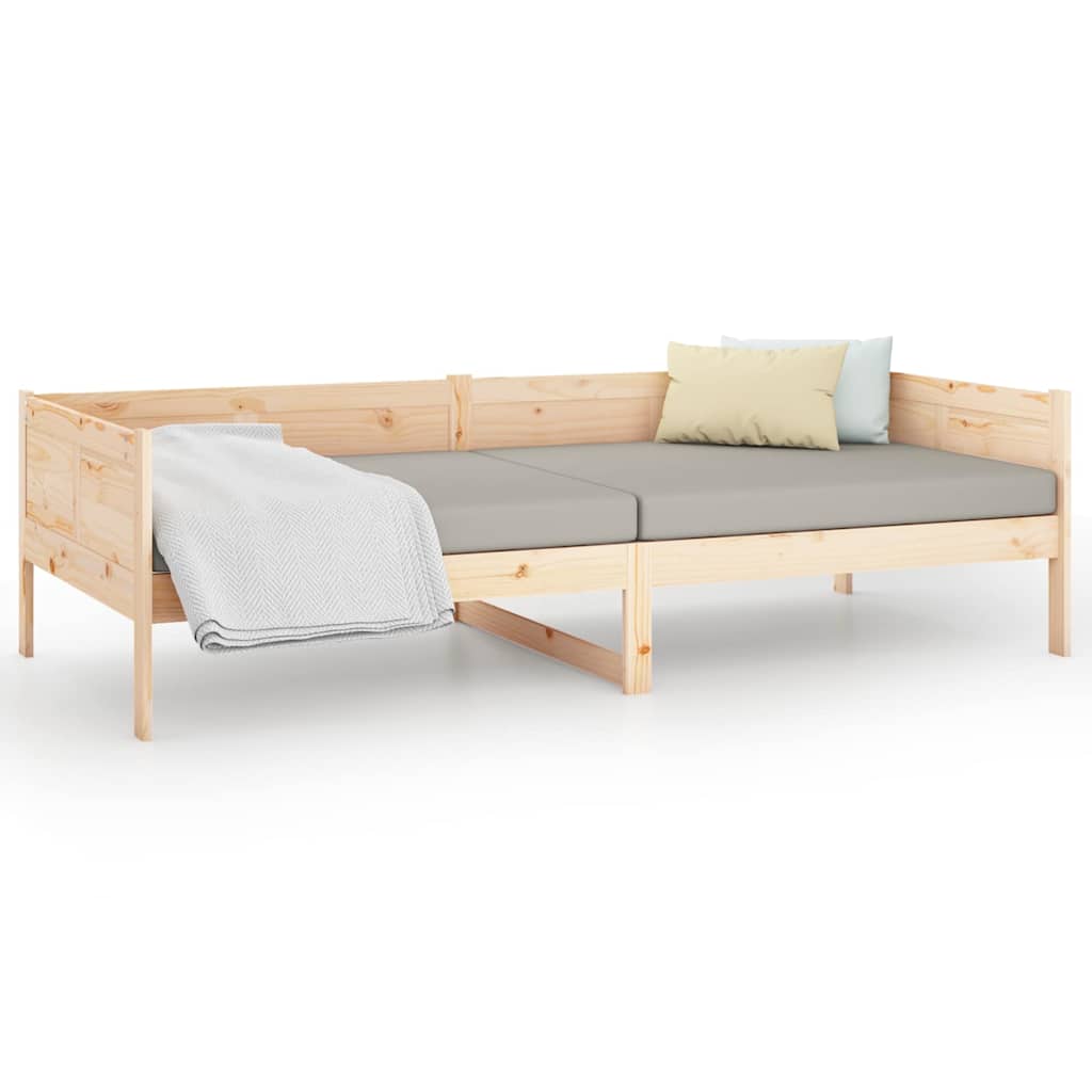 Dormeuse in Legno Massello di Pino 80x200 cm