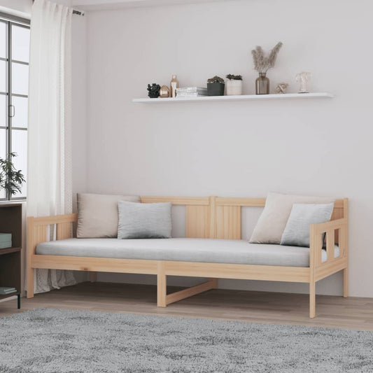 Dormeuse in Legno Massello di Pino 80x200 cm | homemem39