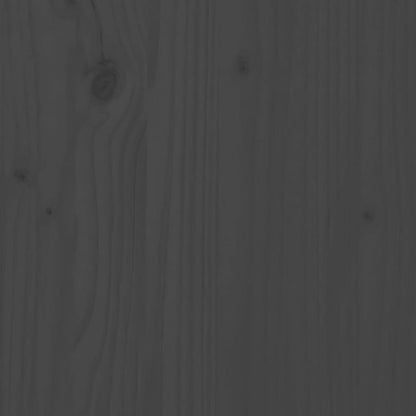 Dormeuse Grigia in Legno Massello di Pino 80x200 cm - homemem39