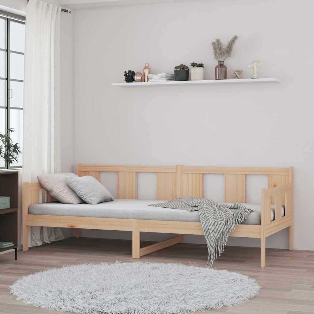 Dormeuse in Legno Massello di Pino 90x190 cm