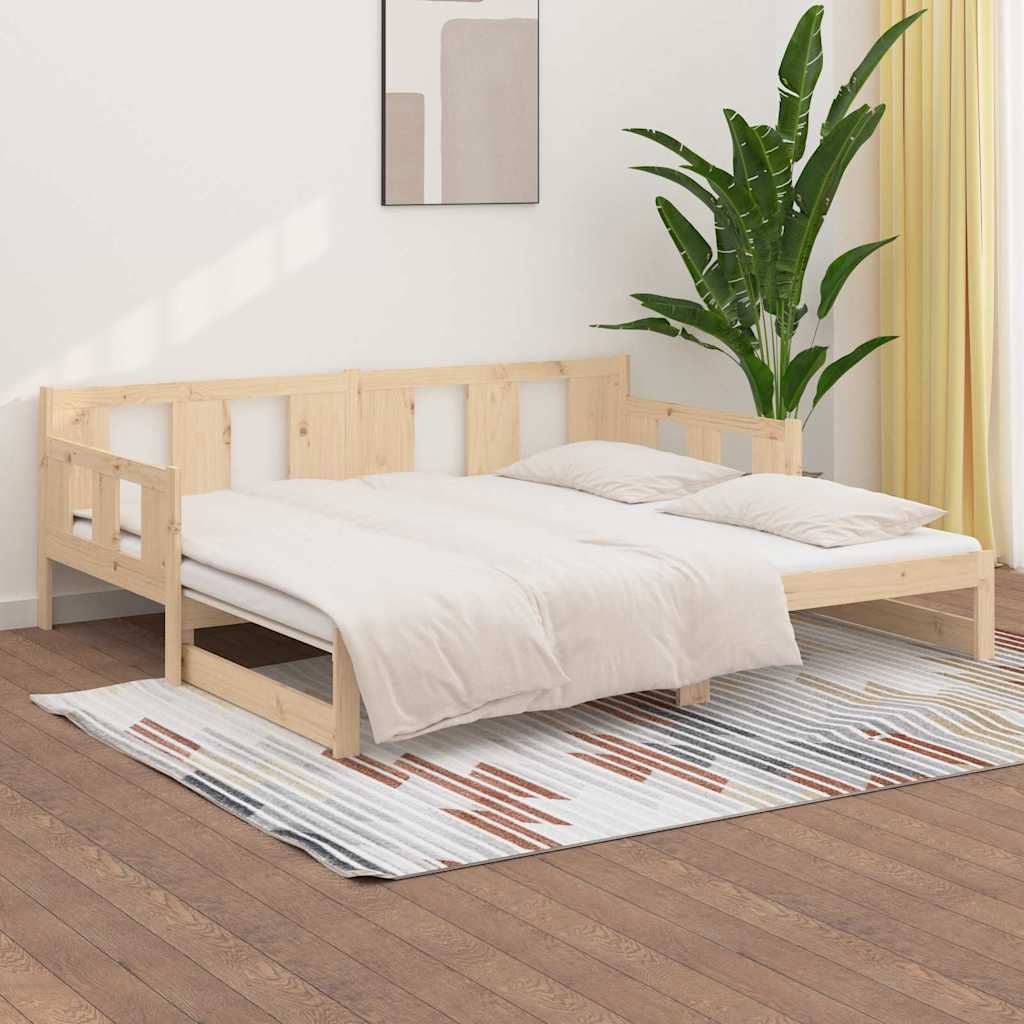 Dormeuse Estraibile in Legno Massello di Pino 2x( )