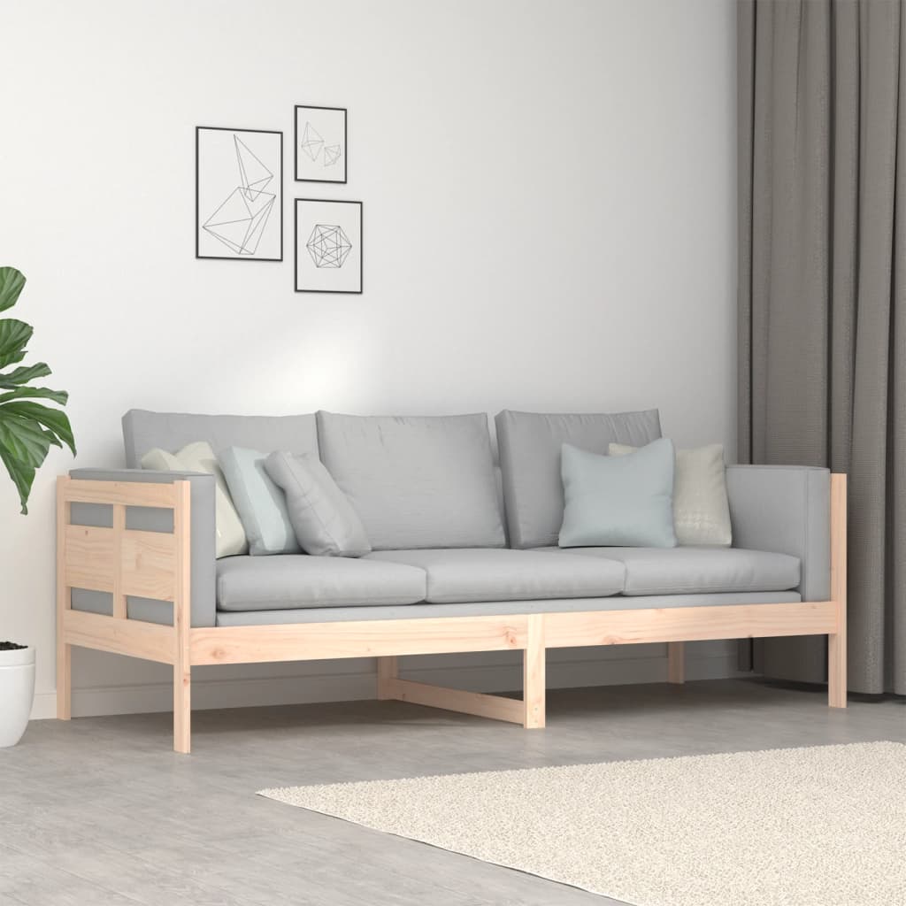 Dormeuse in Legno Massello di Pino 80x200 cm | homemem39