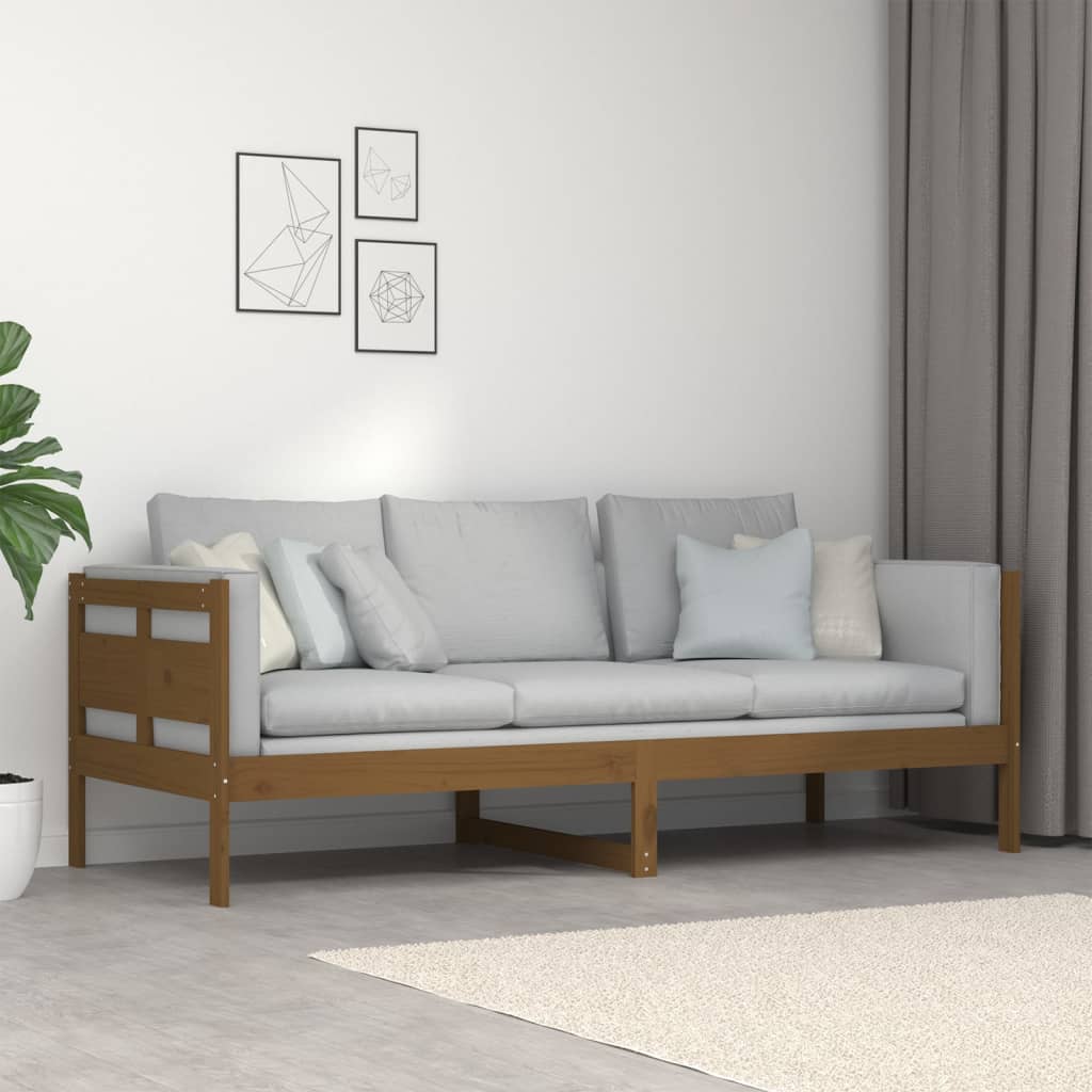 Dormeuse Ambra in Legno Massello di Pino 80x200 cm - homemem39