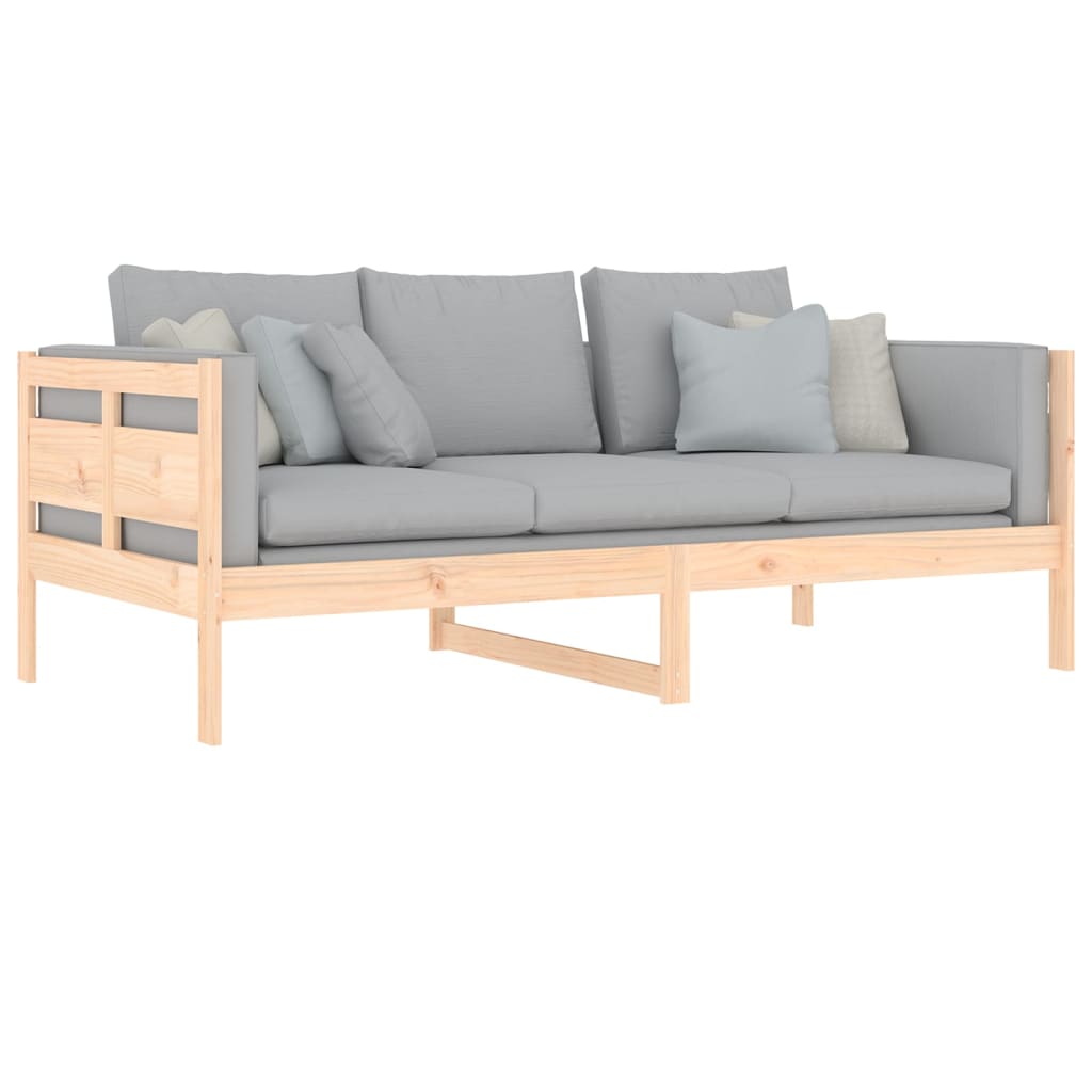 Dormeuse in Legno Massello di Pino 90x190 cm | homemem39