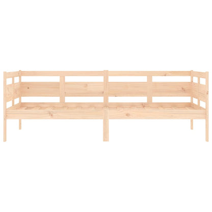 Dormeuse in Legno Massello di Pino 90x190 cm