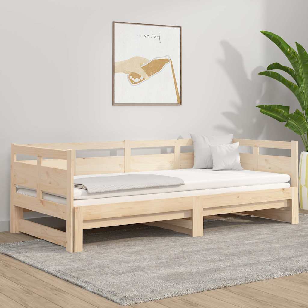 Dormeuse Estraibile in Legno Massello di Pino 2x( )