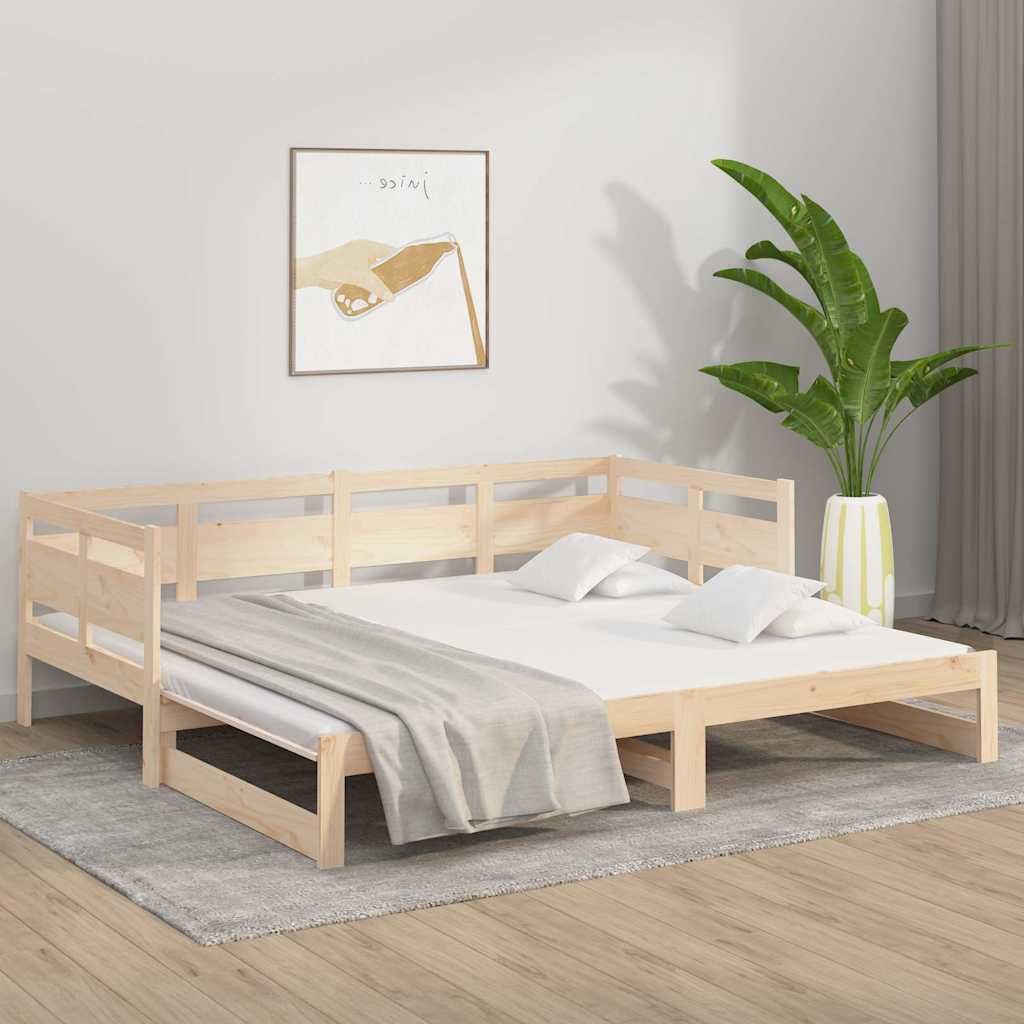 Dormeuse Estraibile in Legno Massello di Pino 2x( )