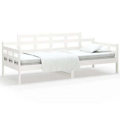 Dormeuse Bianca in Legno Massello di Pino