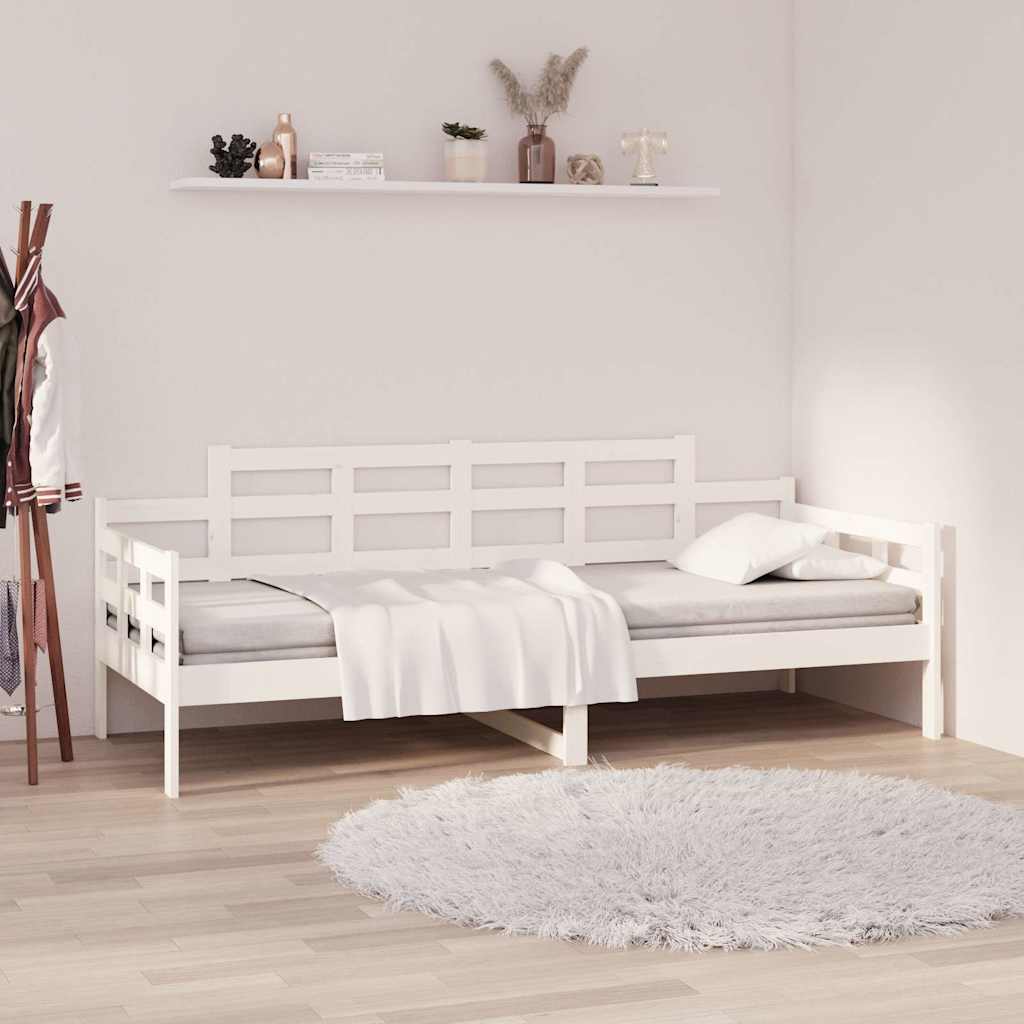 Dormeuse Bianca in Legno Massello di Pino