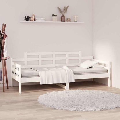 Dormeuse Bianca in Legno Massello di Pino