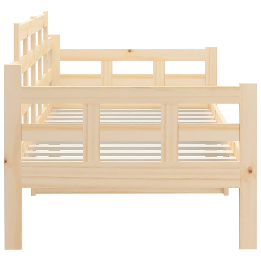 Dormeuse in Legno Massello di Pino 90x190 cm