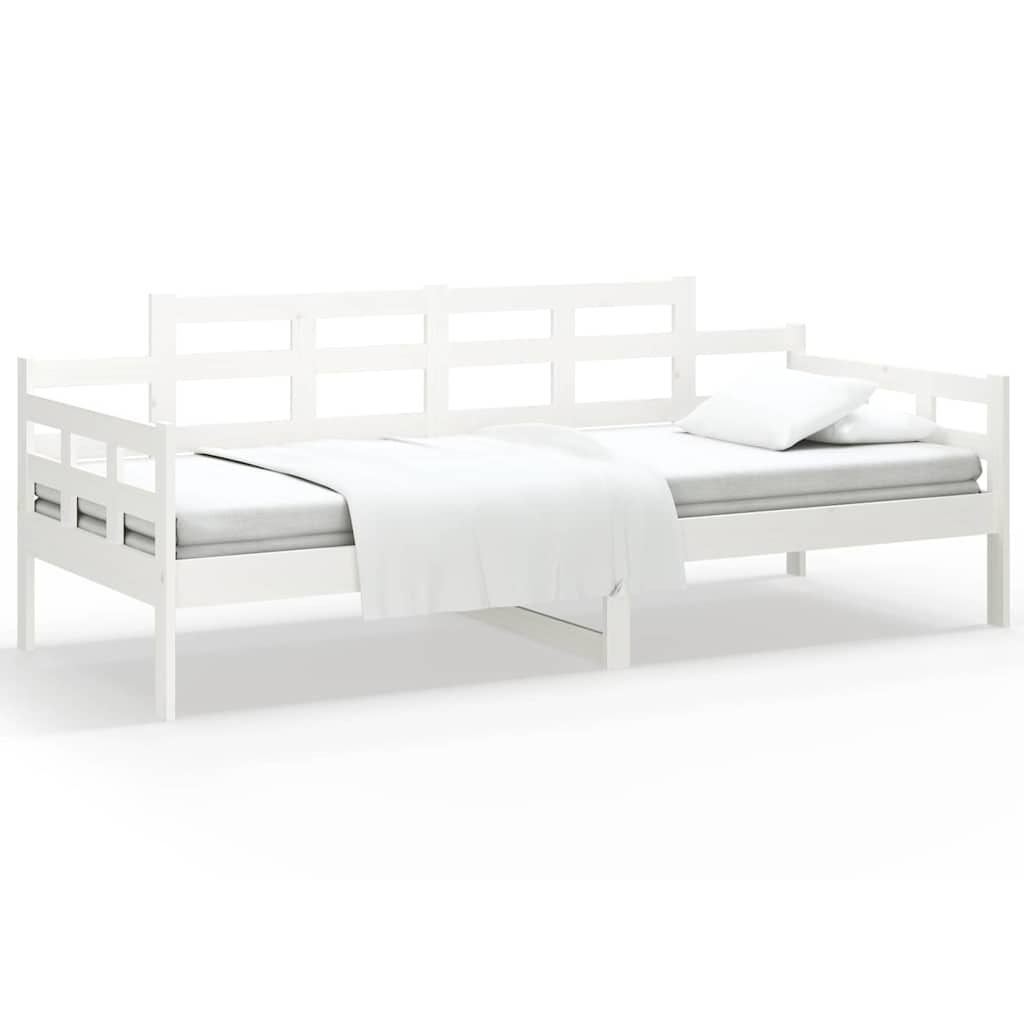 Dormeuse Bianca in Legno Massello di Pino