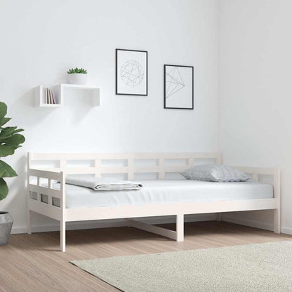 Dormeuse Bianca in Legno Massello di Pino