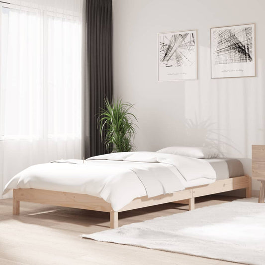 Letto Impilabile 100x200cm in Legno Massello di Pino | homemem39