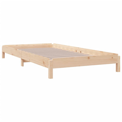 Letto Impilabile 75x190 cm in Legno Massello di Pino | homemem39
