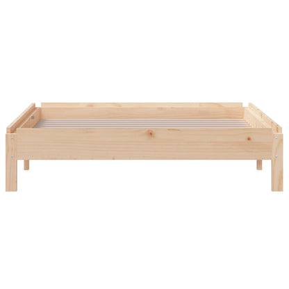 Letto Impilabile 75x190 cm in Legno Massello di Pino | homemem39
