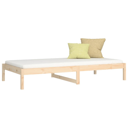 Dormeuse senza Materasso 90x200 cm in Legno Massello di Pino | homemem39