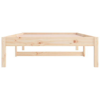 Dormeuse senza Materasso 90x200 cm in Legno Massello di Pino - homemem39