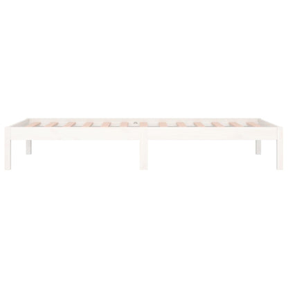 Dormeuse senza Materasso Bianca 90x200 cm Legno Massello Pino | homemem39
