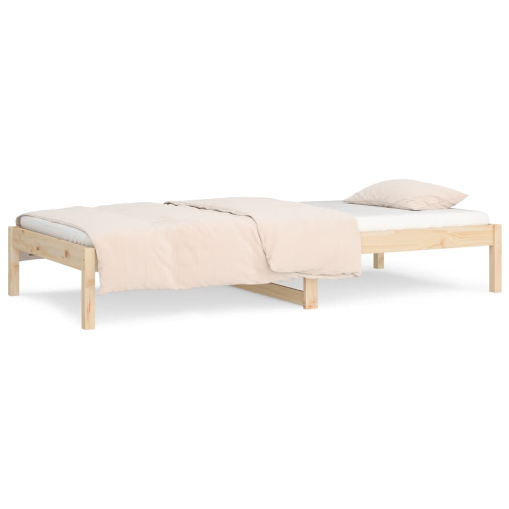 Dormeuse senza Materasso 80x200 cm in Legno Massello di Pino | homemem39